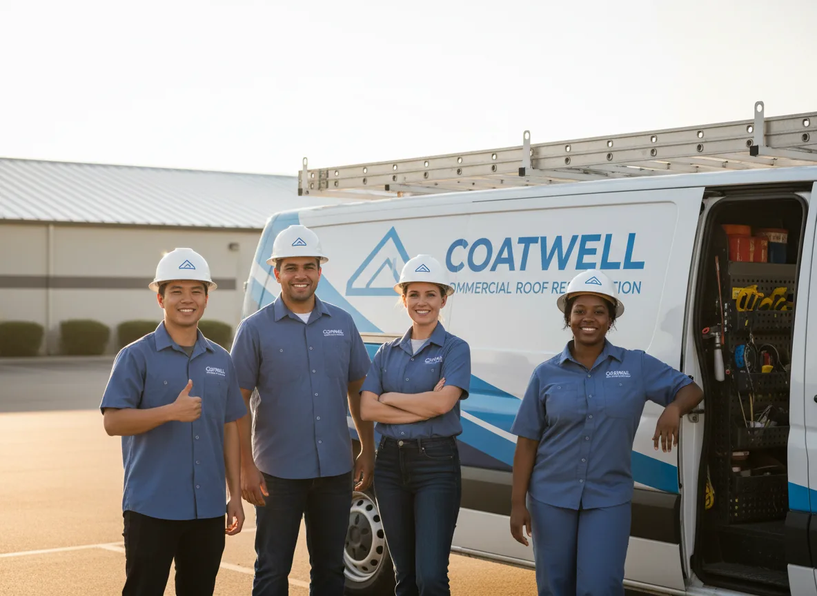 Commercial roof coating company in Gerton, NC
